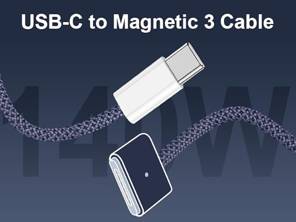 USB-C to Magnetic 3 Cable