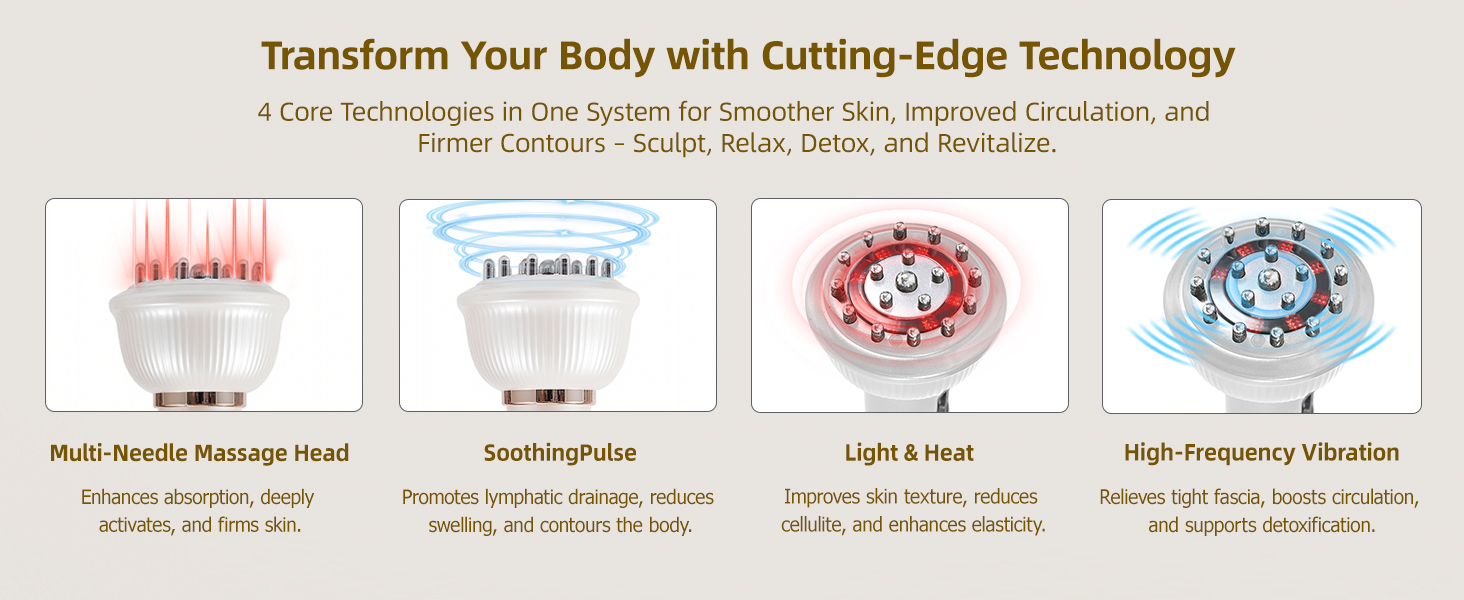 lymphatic drainage massager