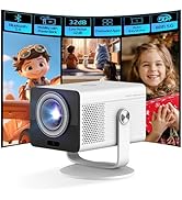 HP MC400 Mini Portable Smart Projector with WiFi and Bluetooth, Short Throw 4K Support &amp; 1080P, W...
