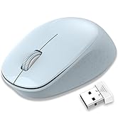LeadsaiL Wireless Mouse for Laptop 2.4G Silent Cordless USB Mouse Slim Wireless Optical Computer ...