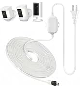 Outdoor Power Adapter Compatible with Spotlight Cam Plus/Pro (Battery) (White)
