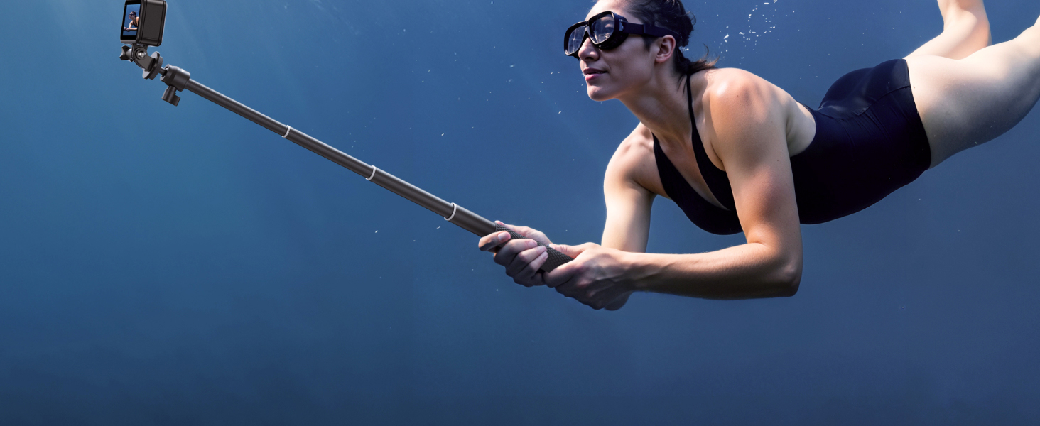 waterproof selfie stick