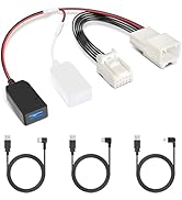 YQMAJIM DashCam Power Adapter,(10P TypeB)Compatible with Select Toyota,Lexus,Subaru Models with A...