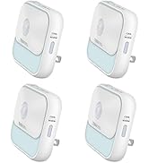 ZISUYU Motion Sensor Night Light Plug in with 3 Modes,Dual Colors,Dimmable,UL-Certified,Dusk to D...