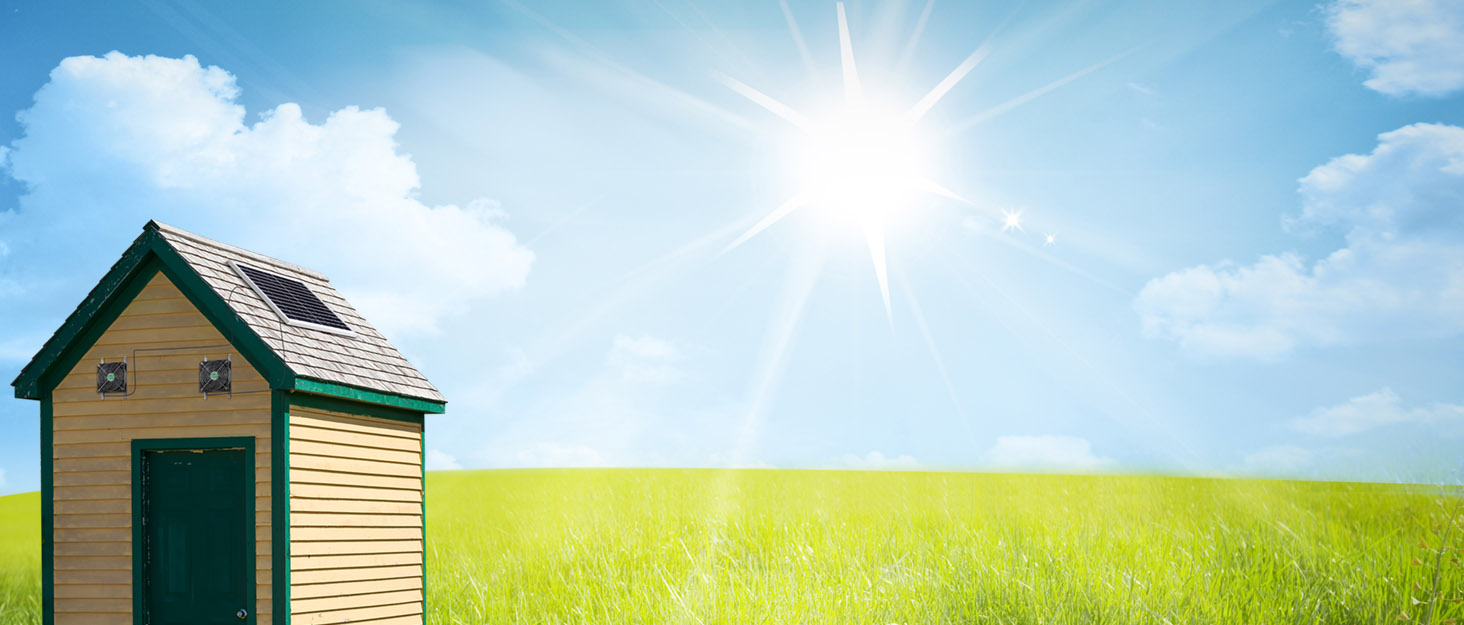 solar fan
