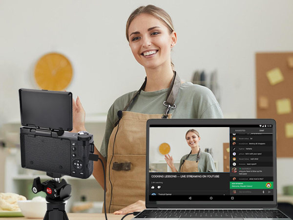 5k digital camera for photography with webcam function