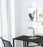 Lutown-Teen Small Folding Computer Desk 32 inch, Writing Gaming Computer Desk for Small Spaces, N...