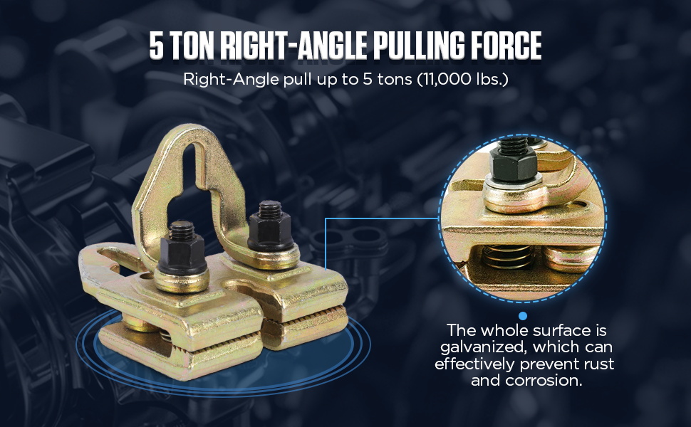 5 Ton Auto Body Pull Clamp