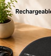 Rechargeable CD Player Portable for Car with Bluetooth
