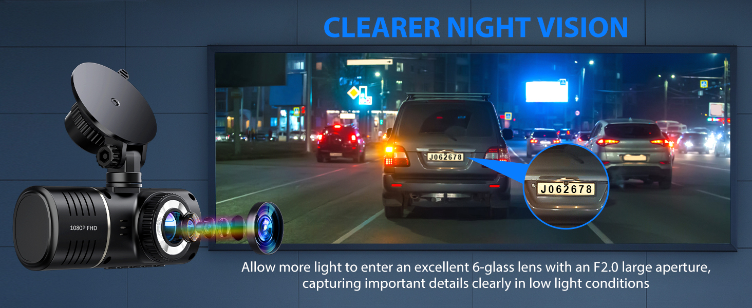 Dash Cam Front and Rear