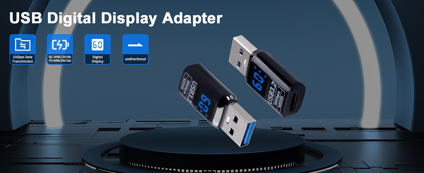 USB C Female to USB A Male Adapter 