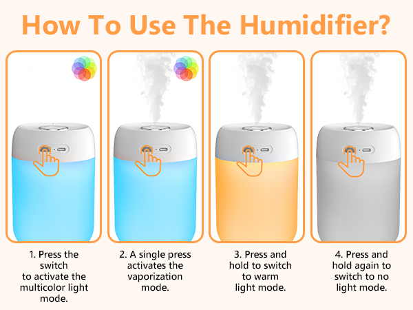 650ML Portable Humidifier