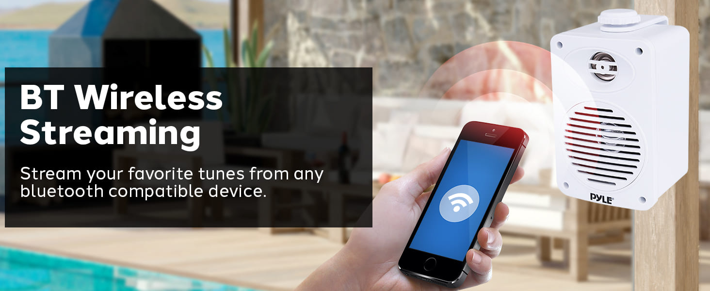 outdoor speakers wired waterproof pyle spk 8s motorola deck speaker soundtube rs500i thonet