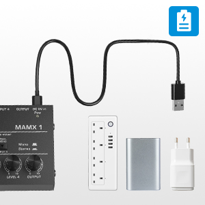 Moukey Ultra Low-Noise 4-Channel Line Mixer for Sub-Mixing