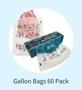 gallon storage bags for food