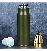 Funslive Gifts for Mens Funny - 17 oz Coffee Bullet Tumbler Cup - Stocking Stuffers for Adults Me...