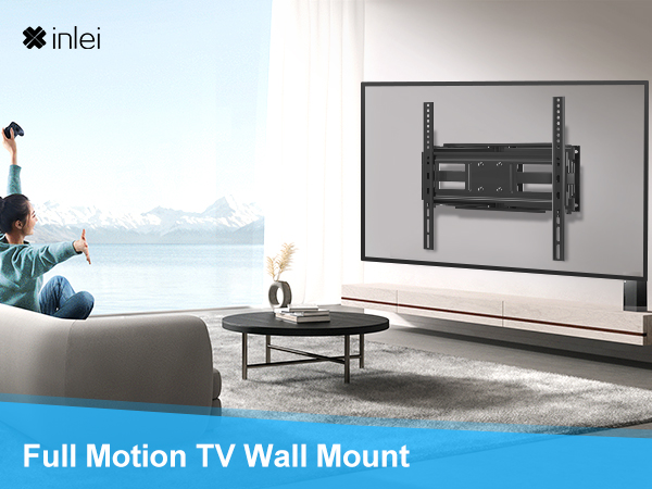 FULL MOTION TV WALL MOUNT