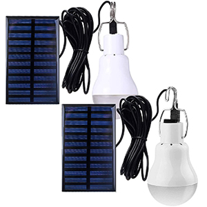 solar powered lamp led bulb lights solar led lighting for camp tent night fishing emergency light