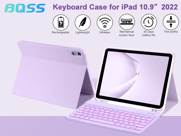 Keyboard Case for iPad 9th Generation 