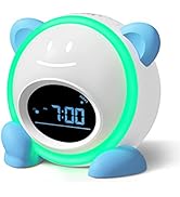 Windflyer OK to Wake Clock for Kids, Sleep Training Clock with Night Light and Sound Machine, Kid...