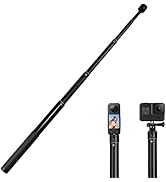 VVHOOY Invisible Selfie Stick Extendable Adjustable Handheld Aluminum Monopod 11.8-51.2 inch 1/4 ...
