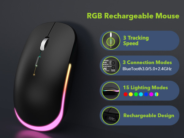 Wireless Keyboard and Mouse Bluetooth