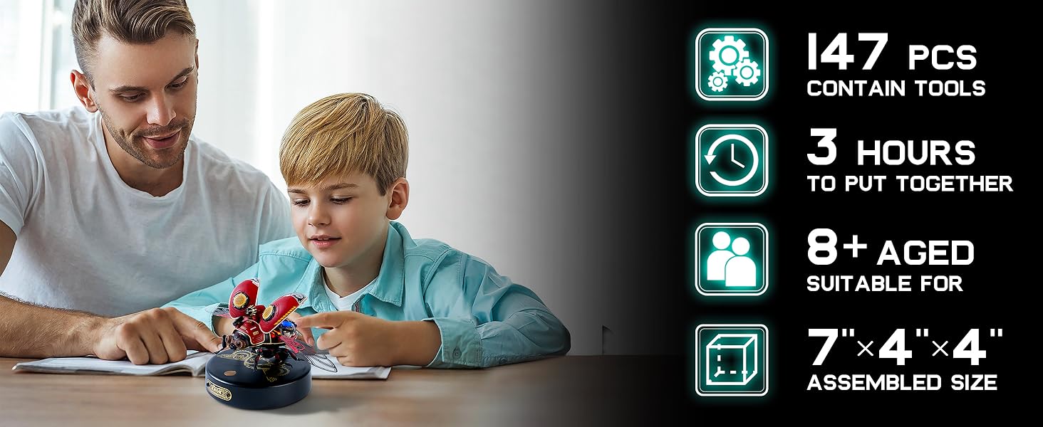 plastic model kit star wars model building kit diy kits for adults 3d metal puzzle model STEM kits