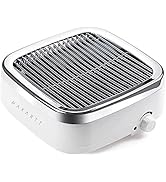 Makartt Nail Dust Collector: 60W Professional Nail Fan Dust Collector with Reusable Filter, 2 Pow...