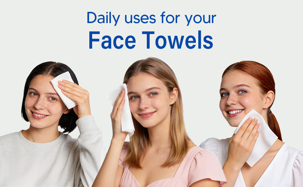 disposable face towels