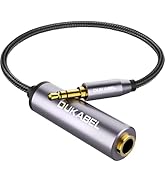DUKABEL 1/4 Inch Female to 3.5mm Male Headphone Adapter - TopSeries 6.35mm to 3.5mm Mini Stereo A...