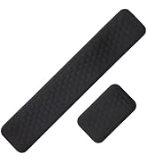 Leolee Keyboard Wrist Rest, Wrist Rest for Computer Keyboard and Mouse, Black Ergonomic Wrist Sup...