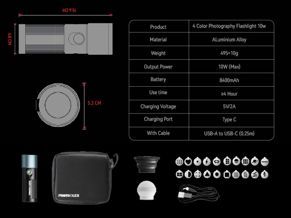 photography flashlight