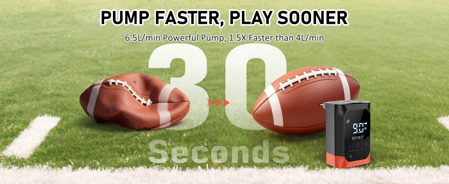 Pump faster, play sooner