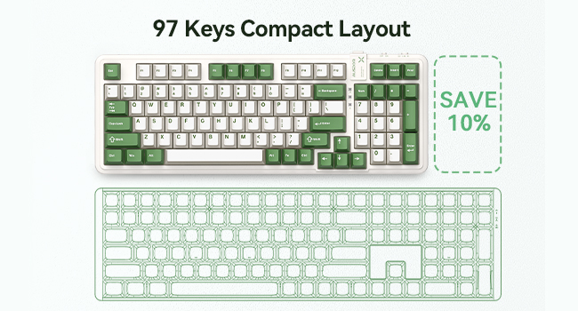 green mechanical keyboard