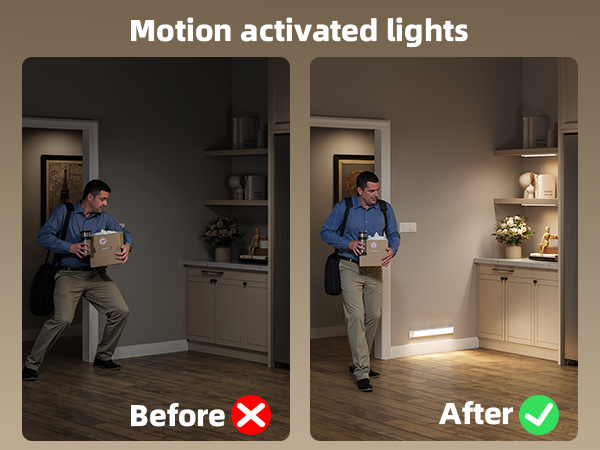 Motion Activated Under Cabinet Lights