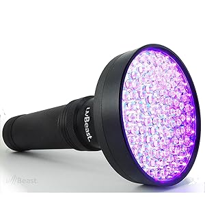 uvBeast Black Light UV Flashlight V1