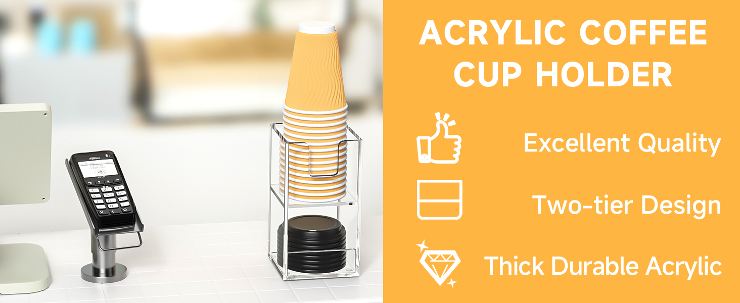 coffee cup holder for countertop