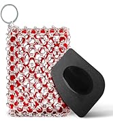 [Exclusive Edition] BTLUX Cast Iron Scrubber, Cast Iron Sponge – 316 Stainless Steel, Triple Ring...