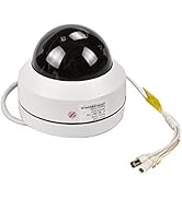 Eversecu Mini PTZ Camera RS485 HD Analog 1080P 4X Zoom(2.8-12mm) 65ft IR Distance Outdoor High Sp...