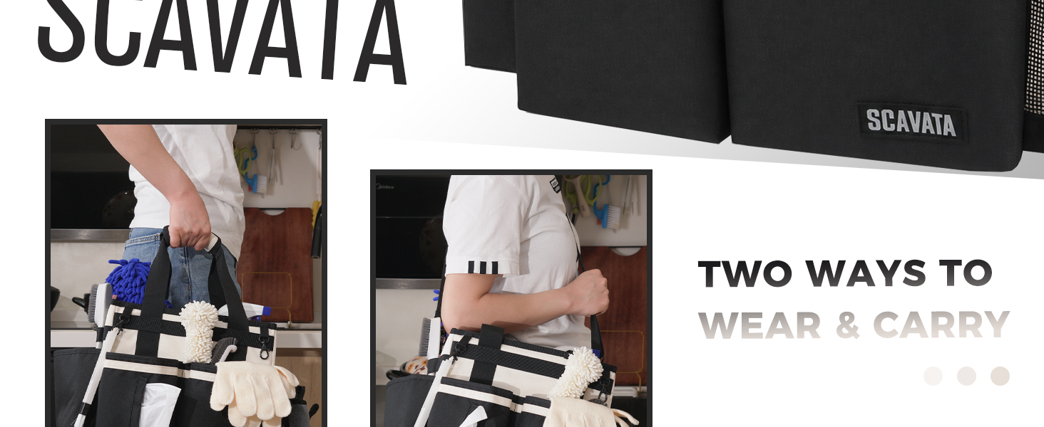 Compact Wearable Cleaning Caddy