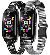 2024New Dog Bark Collar, Coolait Bark Collar for Large Medium Dogs,Rechargeable Anti Bark Collars...