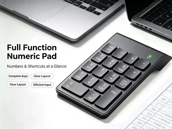 wireless numeric keypad