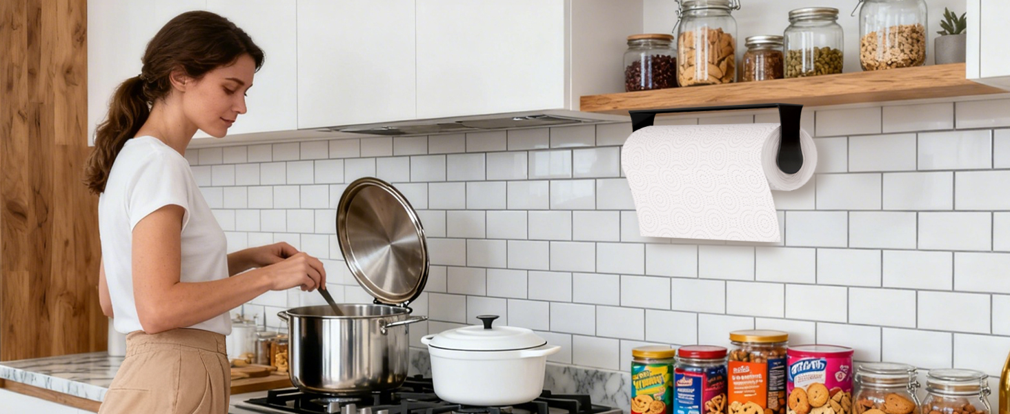 Paper Towel Holder Under Cabinet