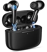 Wireless Earbuds Bluetooth 5.2 in-Ear Headphones for Samsung Fold 5 4 Flip 3, Noise Cancelling w/...