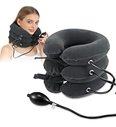 Yun Meng Lakes Neck Stretcher, Inflatable Neck Stretcher, Cervical Neck Traction Device, Neck Pai...