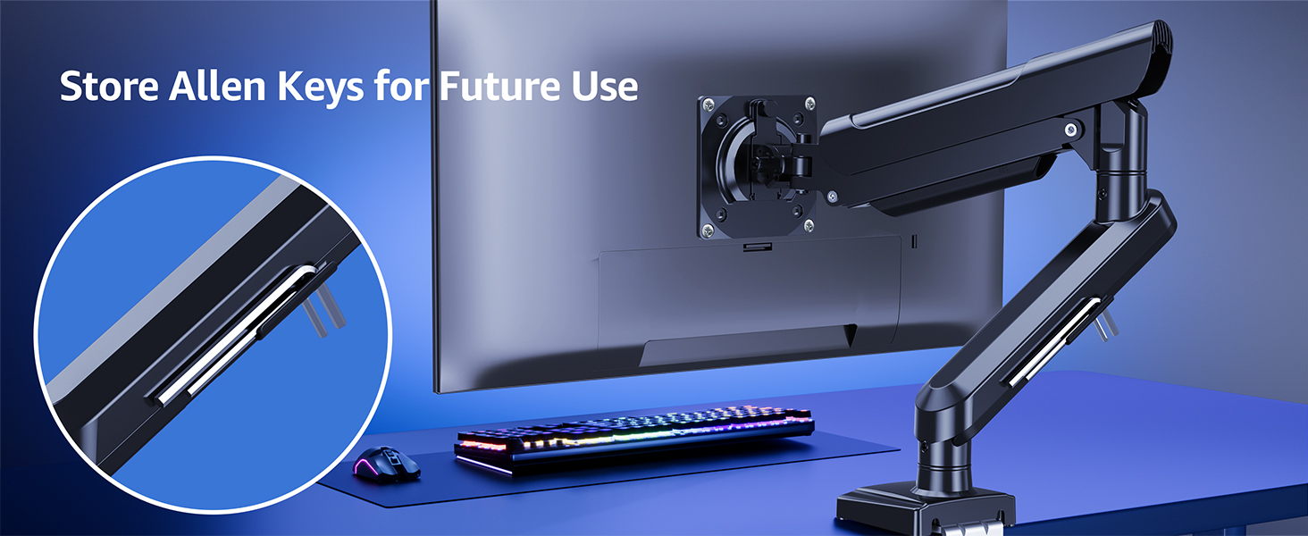 single monitor mount