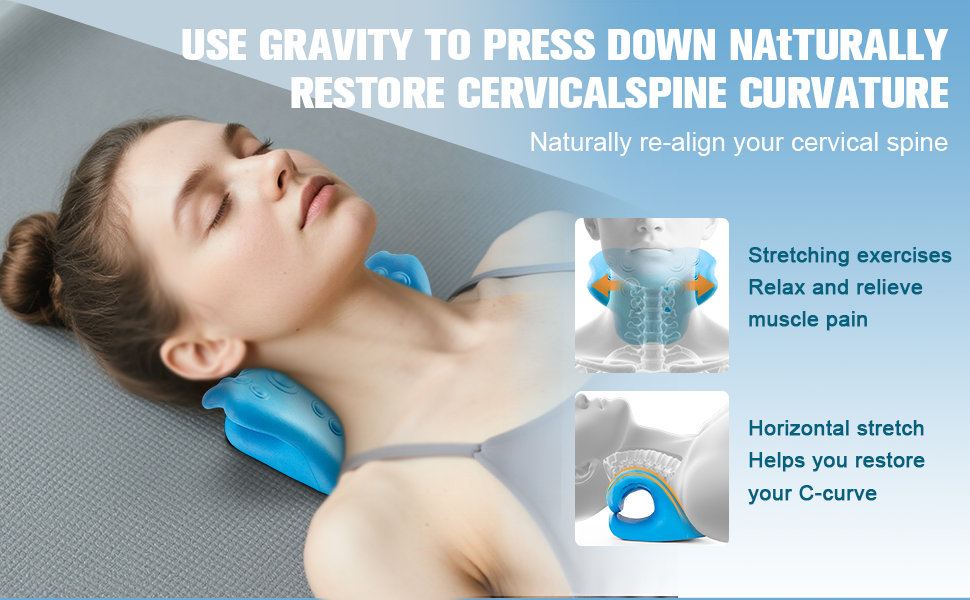 Neck stretcher and pain relief