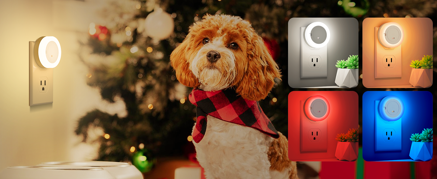 night light plug into wall for kids