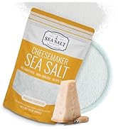 Fine Sea Salt for Homemade Cheese Making, Gluten-Free and Non-Iodized, Flaky Salt, Kosher Cheese ...
