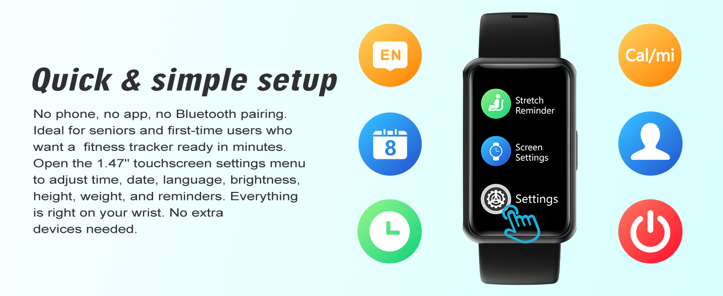 Fitness Tracker No Phone Needed